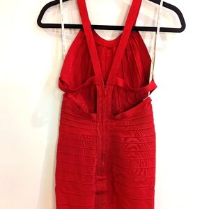 Herve Leger bandage mini dress size M